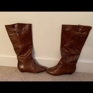 Steve Madden Intyce Cognac Boots